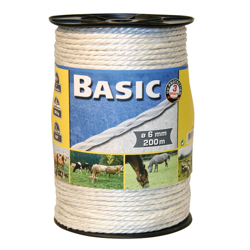 Corral Basic Fencing Rope With Steel Wire 200m