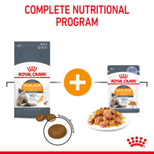 Load image into Gallery viewer, Royal Canin Hair &amp; Skin Care in Jelly Adult Wet Cat Food 12 x 85g
