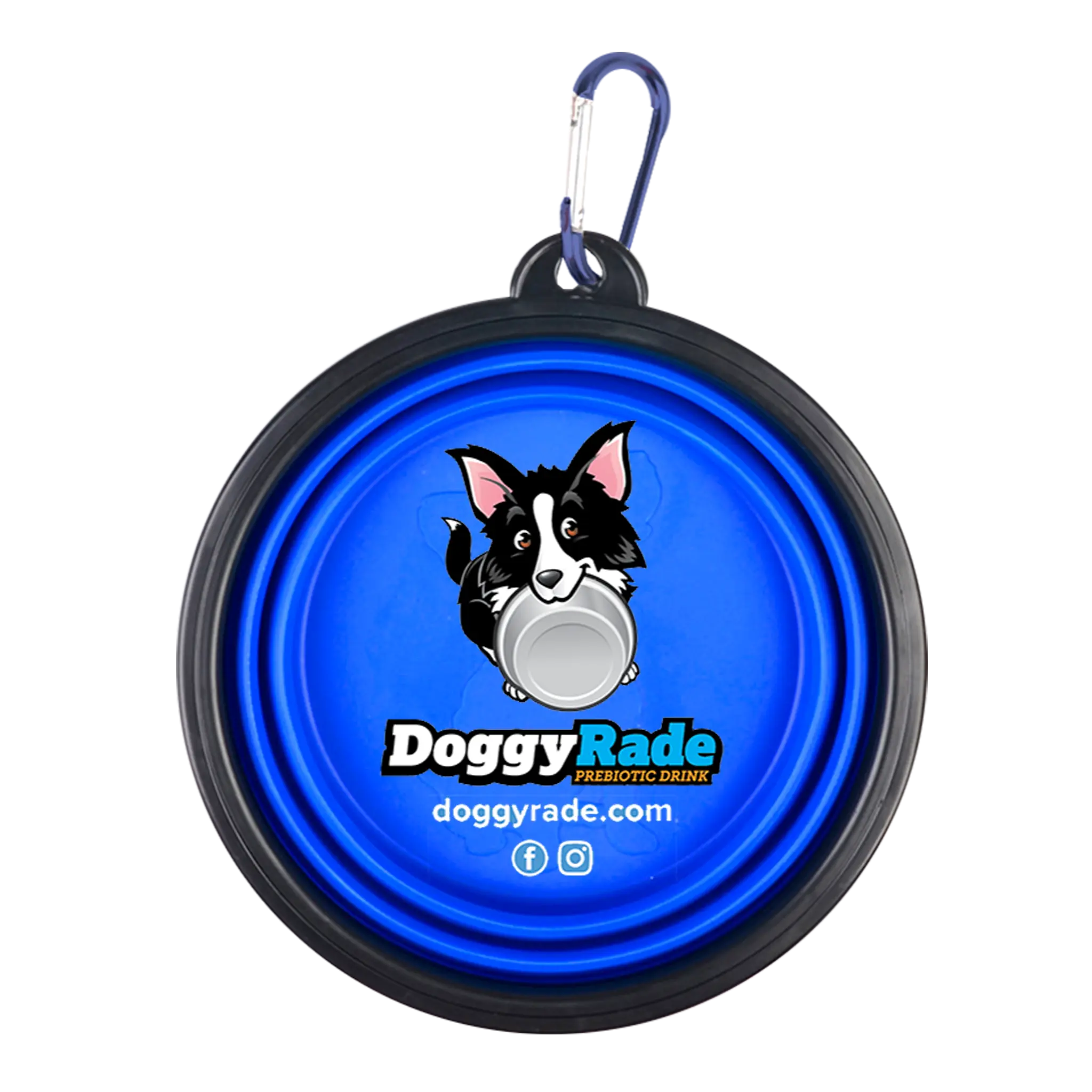 Doggyrade Collapsible Silicone Travel Bowl For Dogs