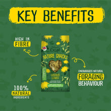 Load image into Gallery viewer, Burgess Excel Luscious Leaves Treat For Rabbits &amp; Guinea Pigs 75g
