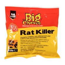 Load image into Gallery viewer, The Big Cheese Rat Killer Grain Bait Sachet 150g
