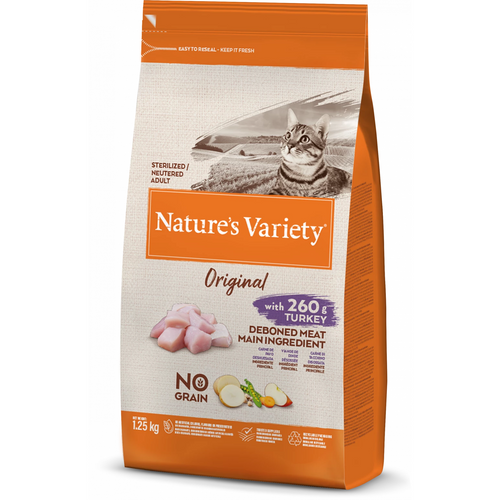Nature's Variety Original Neutered Adult Cat Food - Turkey