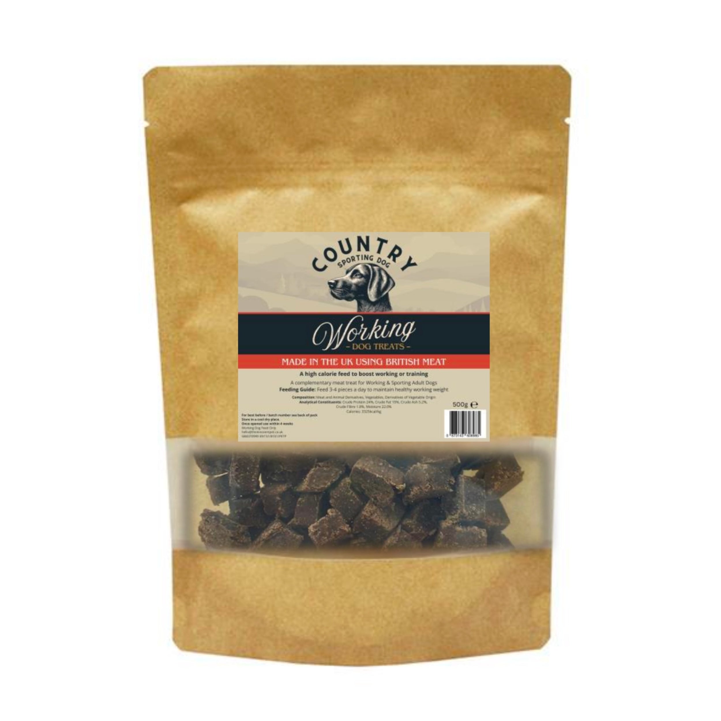 Country Sporting Dog Working Dog Treat - Meat