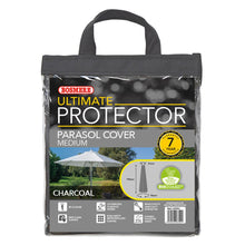 Load image into Gallery viewer, Bosmere Ultimate Zipped Parasol Cover Charcoal 190cm
