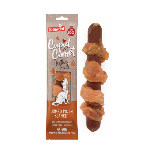 Jumbo Pig In Blanket For Dogs 90g
