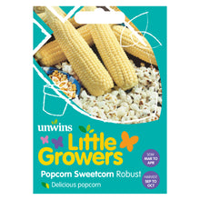 Load image into Gallery viewer, Little Growers Sweet Corn Popcorn Robust
