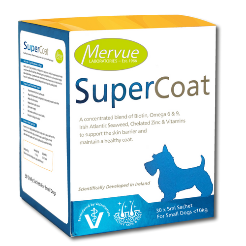 Mervue SuperCoat Vitamin Blend For Skin & Coat For Small Breeds