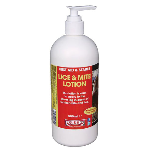 Equimins Lice And Mite Lotion For Horses - 500ml 