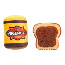 Load image into Gallery viewer, Bark Vegemutt Toast Dog Toy
