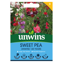 Load image into Gallery viewer, Sweet Pea Unwins 120 Years Mix
