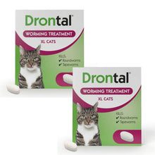 Load image into Gallery viewer, Drontal Wormer XL Tablets, Convenient for Large Cats (Over 4kg), All Pack Sizes
