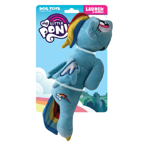 Hasbro Dog Toys Plush Squeaker My Little Pony Rainbow Dash