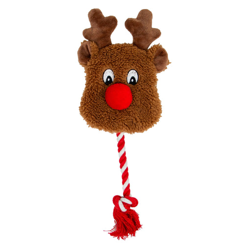 Ancol Ropey Rudolf Dog Toy