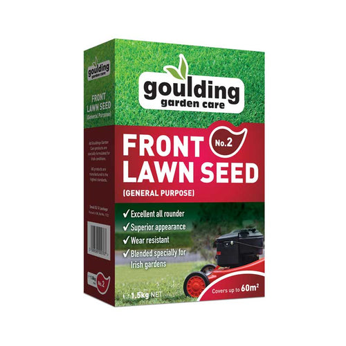 Goulding Front Lawn Seed No.2 500g & 1.5kg