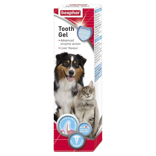 Beaphar Liver Flavoured Tooth Gel for Cats & Dogs 100g