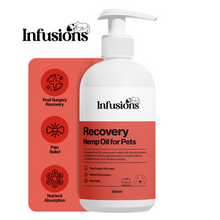 Load image into Gallery viewer, Infusions Recovery Salmon/Hemp Oil For Cats &amp; Dogs 300ml
