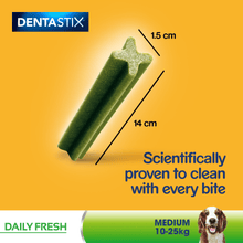 Load image into Gallery viewer, Pedigree Dentastix FRESH Daily Dental Chews Medium Dog 28 Sticks x 4
