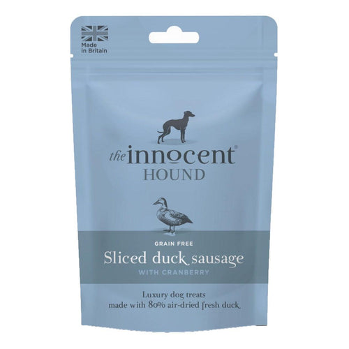 The Innocent Hound - Sliced Duck Sausages with Cranberry - 70g