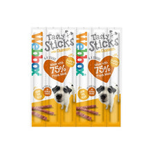 Load image into Gallery viewer, Webbox Dogs Delight Tasty Dog Sticks 6 Pack - Beef or Chicken Flavour Meaty Dog Treats, Single or Multipack
