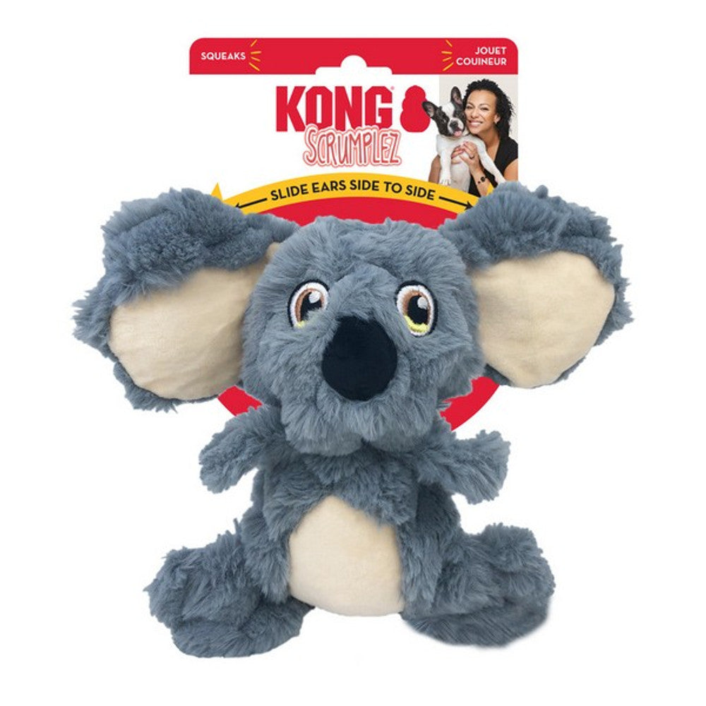 KONG Dog Toy Scrumplez Bunny and Koala 