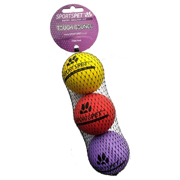 Sportspet Tough Bounce 3 Pack