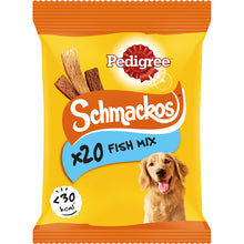 Load image into Gallery viewer, Pedigree Schmackos Dog Treats 20 Sticks In Meat Variety, Fish Or Poultry
