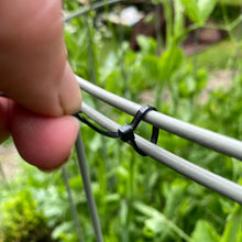 Load image into Gallery viewer, Growers Choice Cable Ties Black 3mm x 15cm 100pk
