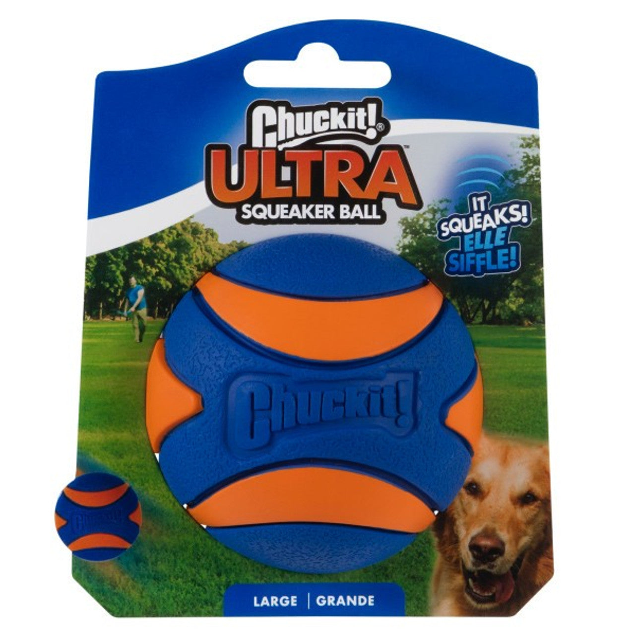 Chuckit Ultra Squeaker Ball Dog Toy Direct4Pet Free Delivery