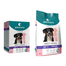 Load image into Gallery viewer, Percuro Insect Protein Adult Medium/Large Breed Dry Dog Food 2kg &amp; 10kg
