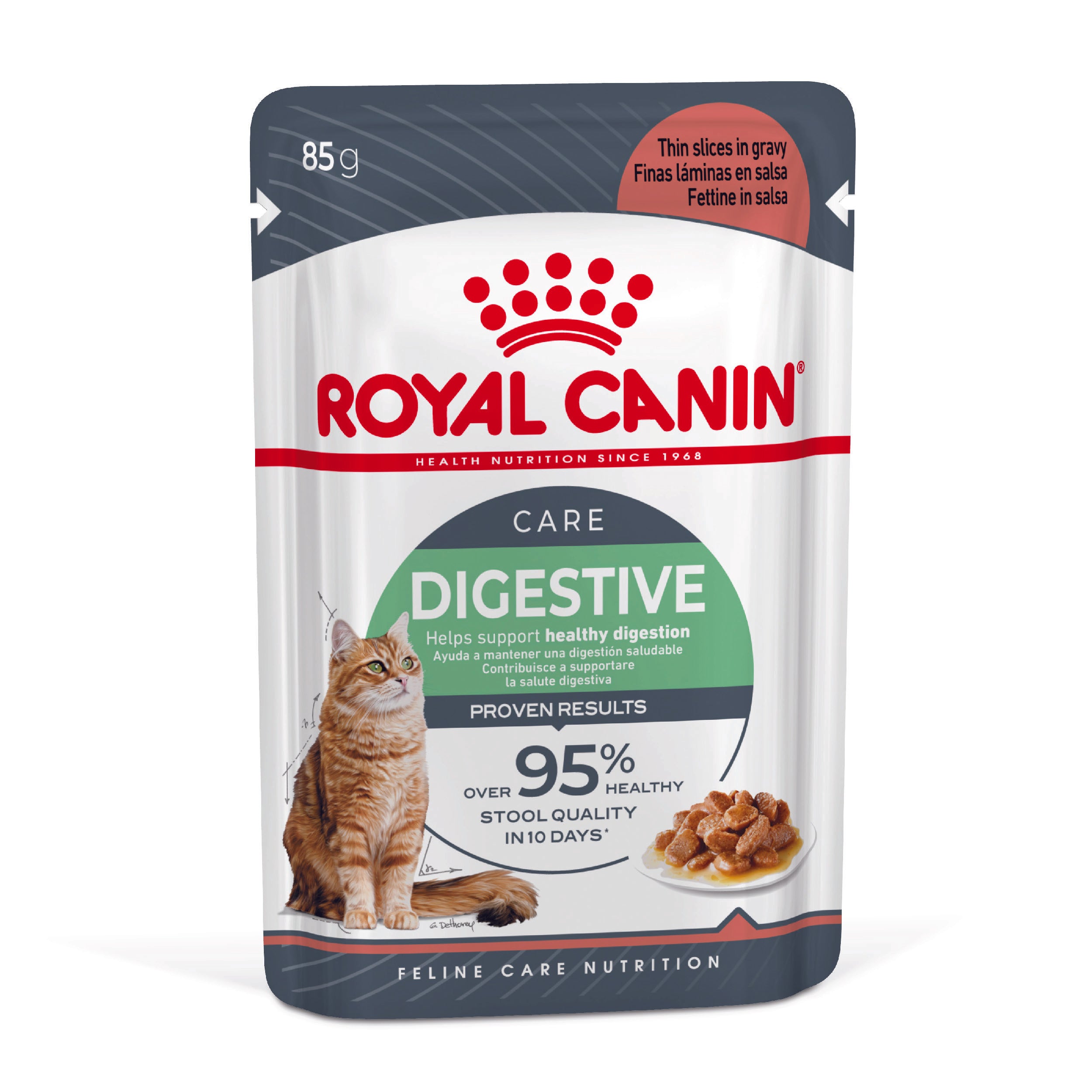 Royal Canin Wet Cat Food Digestive Sensitive Pouch 12 x 85 g