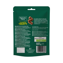 Load image into Gallery viewer, Natures Menu Real Meaty Dog Treats 100g
