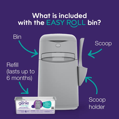 Litter Locker by Litter Genie Easy Roll Bin