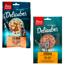 Load image into Gallery viewer, Pets Unlimited Delicubes Treats For Cats - Various Flavours 
