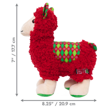 Load image into Gallery viewer, KONG Holiday Sherps Llama Red Medium
