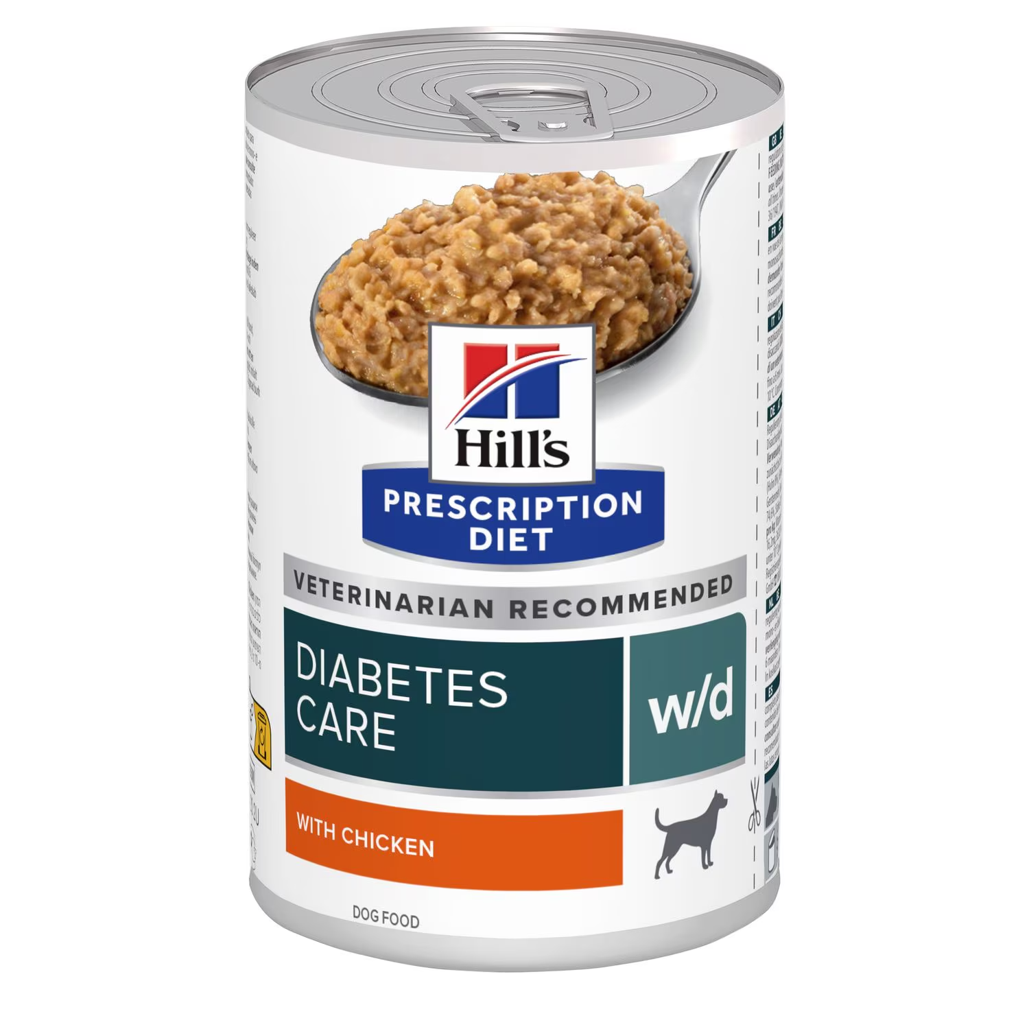 Hill's Prescription Diet Canine w/d Diabetes Care Wet Dog Food With Chicken Can 12 x 370g