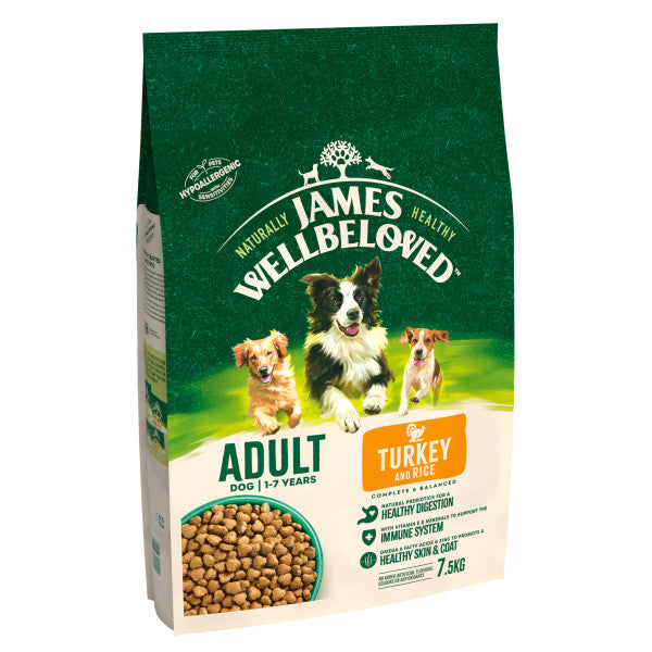 James Wellbeloved Adult Dog Food Turkey and Rice