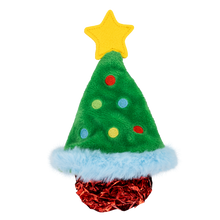 Load image into Gallery viewer, KONG Holiday Crackles Christmas Tree Green
