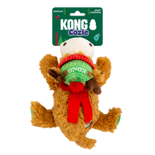 Load image into Gallery viewer, KONG Holiday Cozie Reindeer Red/Green Medium
