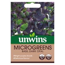 Load image into Gallery viewer, MicroGreens Basil Dark Opal
