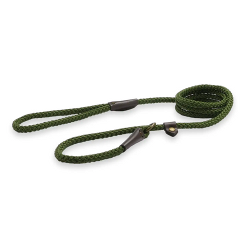 Heritage Rope Slip Lead Green 1.5mx8mm & 1.2mx12mm