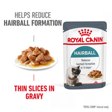 Load image into Gallery viewer, Royal Canin Hairball Care Wet Food In Gravy Or Jelly 12 x 85g
