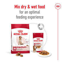 Load image into Gallery viewer, Royal Canin Medium Adult 7+ Dry Dog Food 1 x 15Kg
