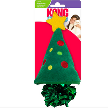 Load image into Gallery viewer, KONG Holiday Crackles Christmas Tree Cat Toy

