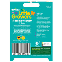 Load image into Gallery viewer, Little Growers Sweet Corn Popcorn Robust
