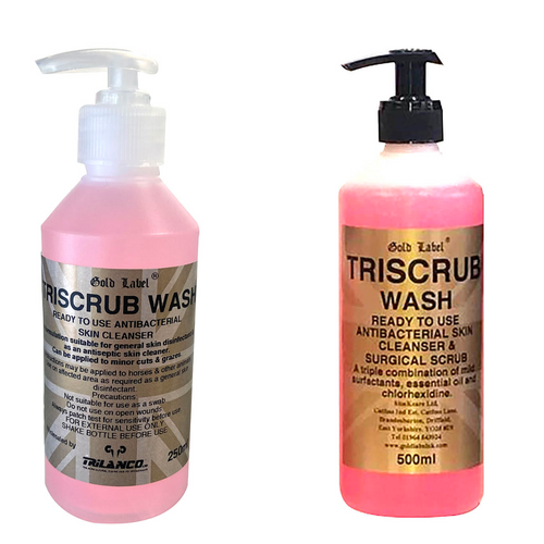 Gold Label Triscrub Wash With Pump - Various Sizes 