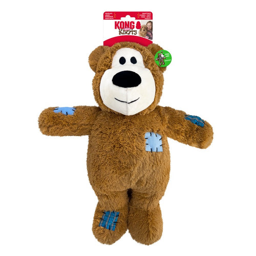 KONG Wild Knots Bear Jumbo Assorted XL Dog Toy