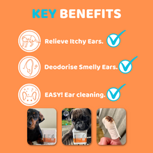 Load image into Gallery viewer, Our Dogs Life Ear Wipes - 50 Finger Wipes
