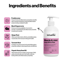 Load image into Gallery viewer, Infusions Muscle &amp; Joint Oil Salmon/Hemp For Cats &amp; Dogs 300ml
