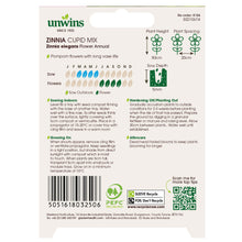 Load image into Gallery viewer, Zinnia Cupid Mix
