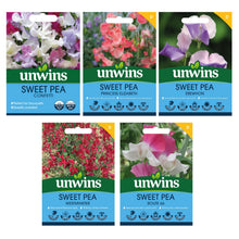 Load image into Gallery viewer, Unwins Sweet Pea Seed Lovers Bundle
